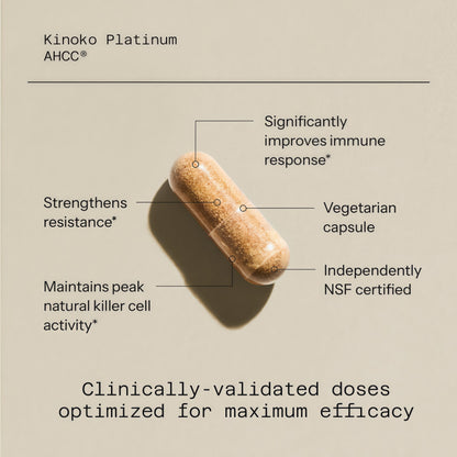 AHCC® - Kinoko® Platinum